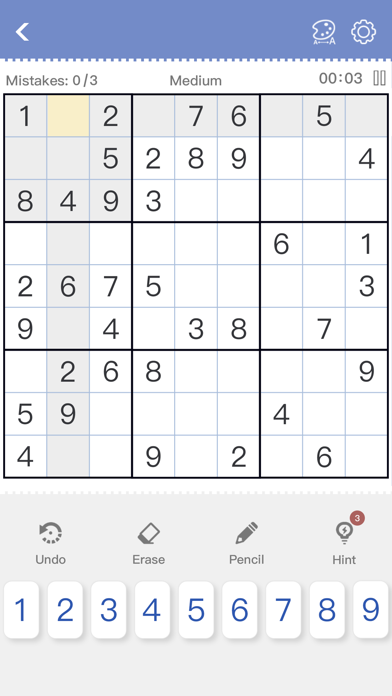 Sudoku - Sudoku Clássico 游戏截图