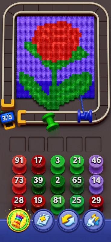 Yarn Loop: Knit Puzzle 游戏截图