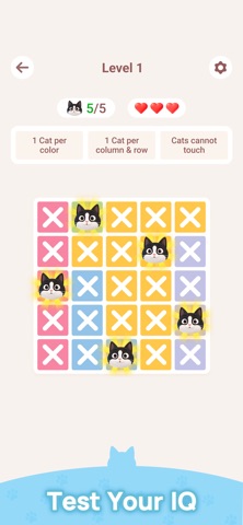 Meowdoku! 游戏截图