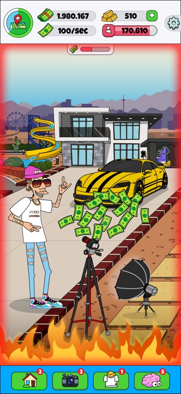 Lamar - Idle Vlogger 游戏截图