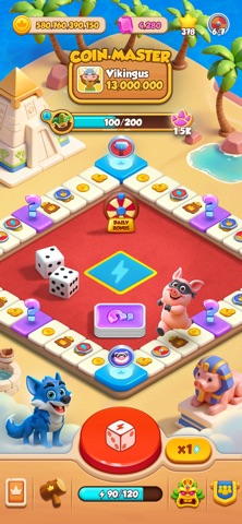 Coin Master - Board Adventure 游戏截图