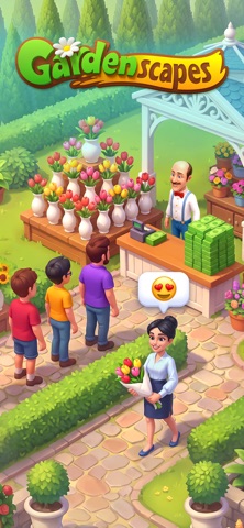 Gardenscapes 游戏截图