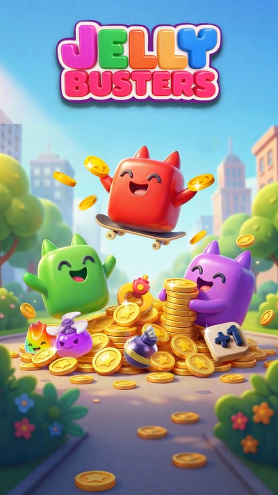 Jelly Busters: Puzzle Game 游戏截图