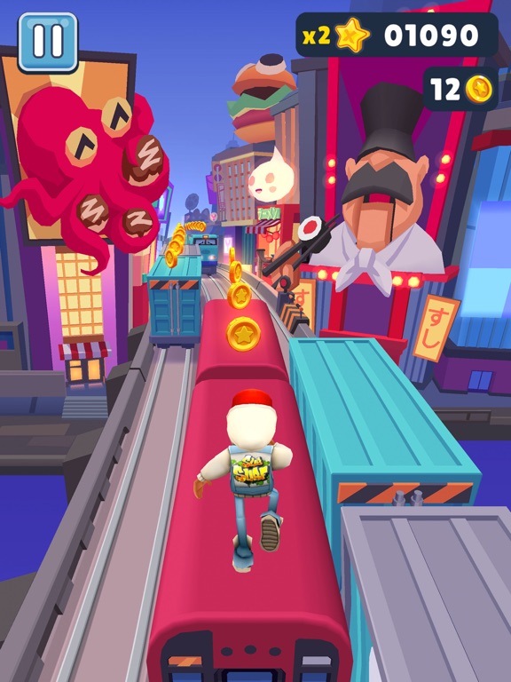 Subway Surfers 游戏截图