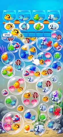 Fish Sort Puzzle - Bubble Jam 游戏截图