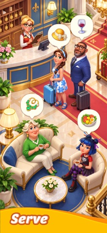 Hotel Legacy: Merge Game 游戏截图