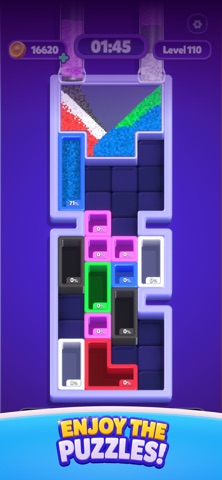 Sand Blocks: Drop Puzzle 游戏截图