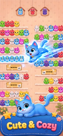 Cutie Sort - かわいい色分けゲーム 游戏截图
