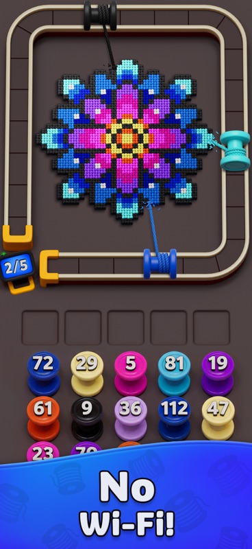Yarn Loop: Knit Puzzle 游戏截图