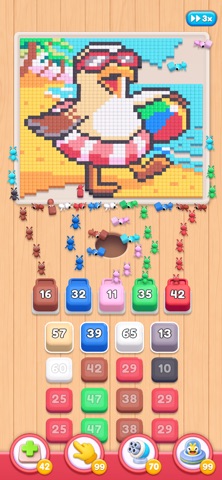 Food Hunt: Pixel Puzzle 游戏截图