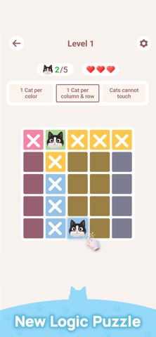 Meowdoku! 游戏截图
