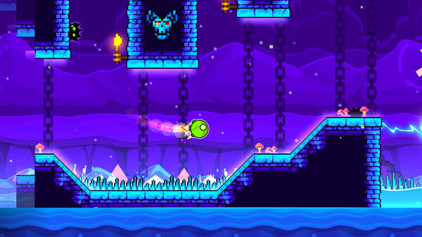 Geometry Dash 游戏截图