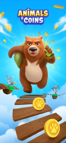 Animals & Coins Adventure Game 游戏截图