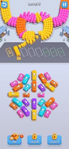 Bus Fever-Car Jam Escape 游戏截图