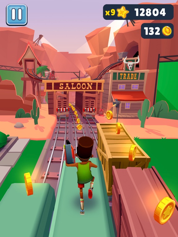 Subway Surfers 游戏截图