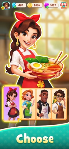 フードスター（Foodstars）:マージ & クック 游戏截图