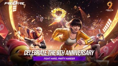 Free Fire: 9º Aniversário 游戏截图