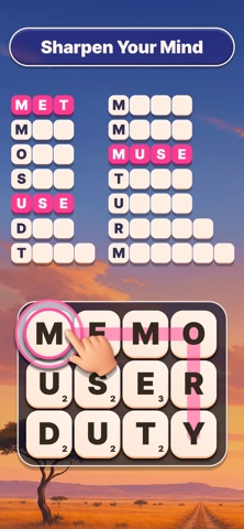 Word Tiles - Relaxing Puzzle 游戏截图
