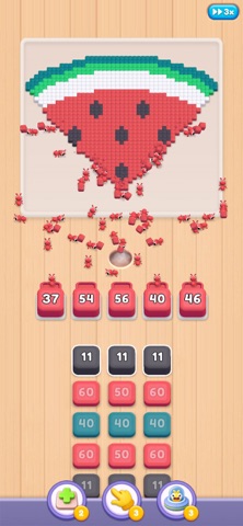 Food Hunt: Pixel Puzzle 游戏截图
