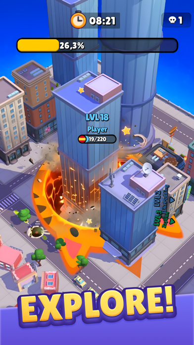 Hole.io 游戏截图