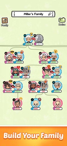 Family Go! - 結婚・子育て・世代継承 游戏截图