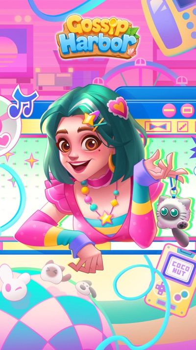 Gossip Harbor®: Merge & Story 游戏截图