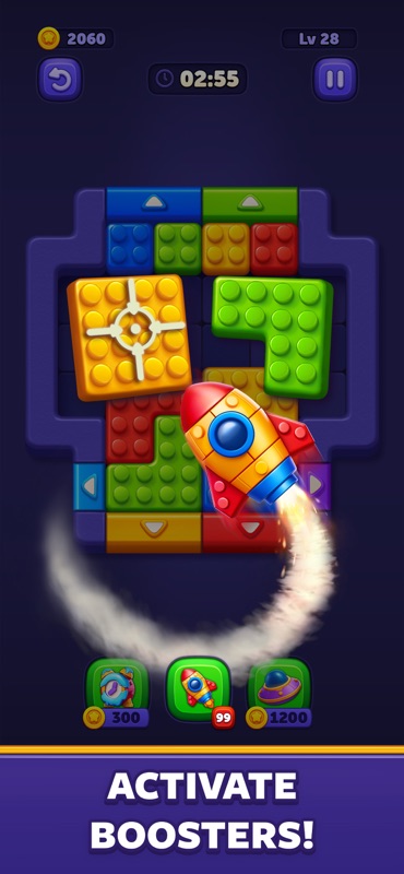 Block Out! - Color Sort Puzzle 游戏截图