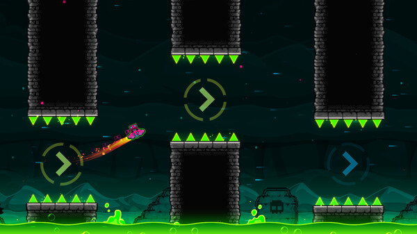 Geometry Dash 游戏截图