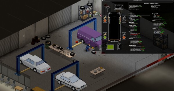 Project Zomboid 游戏截图