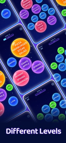 Bouncy Match: Bubble Word 游戏截图