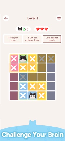 Meowdoku! 游戏截图