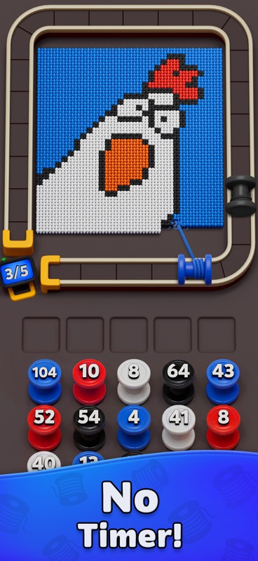 Yarn Loop: Knit Puzzle 游戏截图