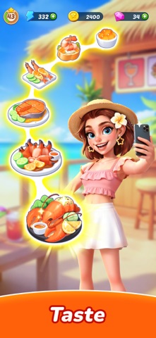 Tasty Travels: Merge Game 游戏截图