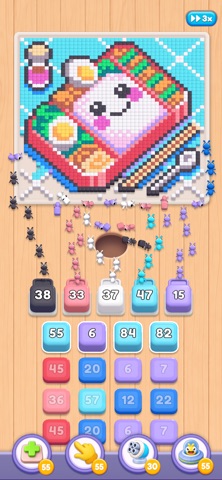 Food Hunt: Pixel Puzzle 游戏截图