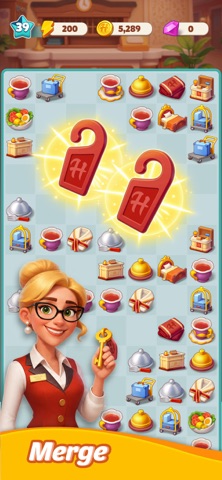 Hotel Legacy: Merge Game 游戏截图