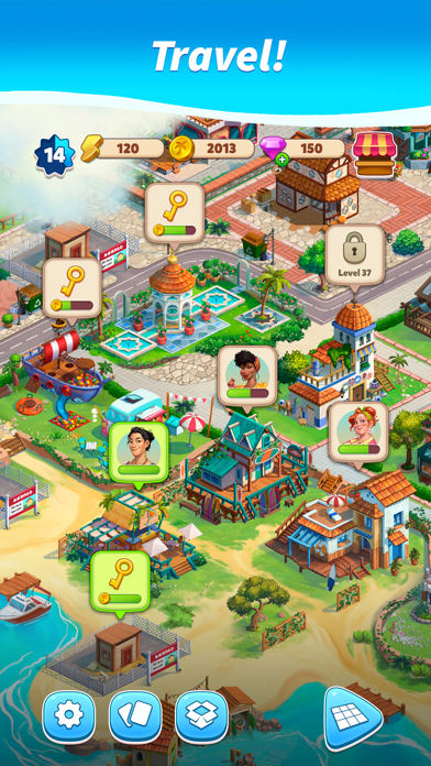 Travel Town - Merge Adventure 游戏截图