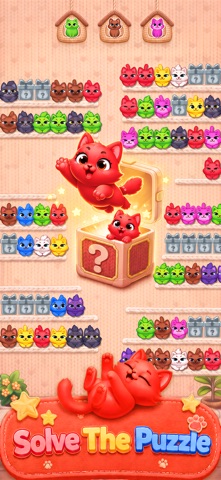 Cutie Sort - かわいい色分けゲーム 游戏截图