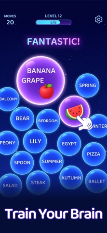 Bouncy Match: Bubble Word 游戏截图