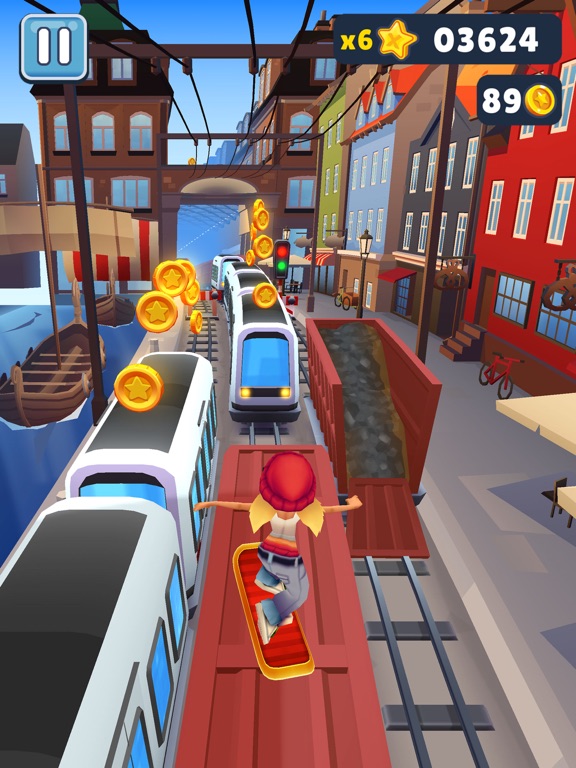Subway Surfers 游戏截图
