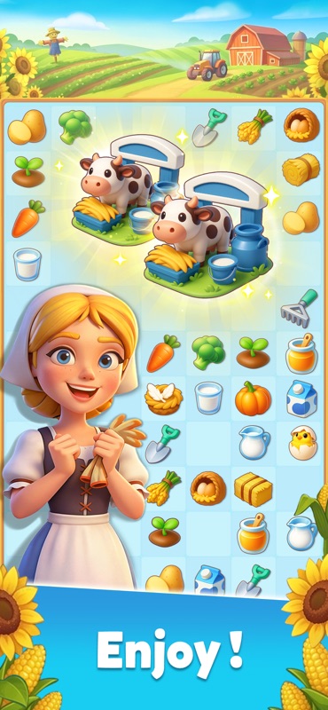 Family Farm Merge 游戏截图