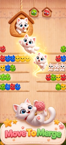 Cutie Sort - かわいい色分けゲーム 游戏截图