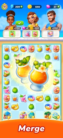 Tasty Travels: Merge Game 游戏截图