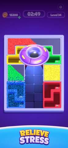 Sand Blocks: Drop Puzzle 游戏截图